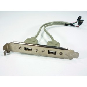 USB косичка для стаціонарних ПК (2 порти)